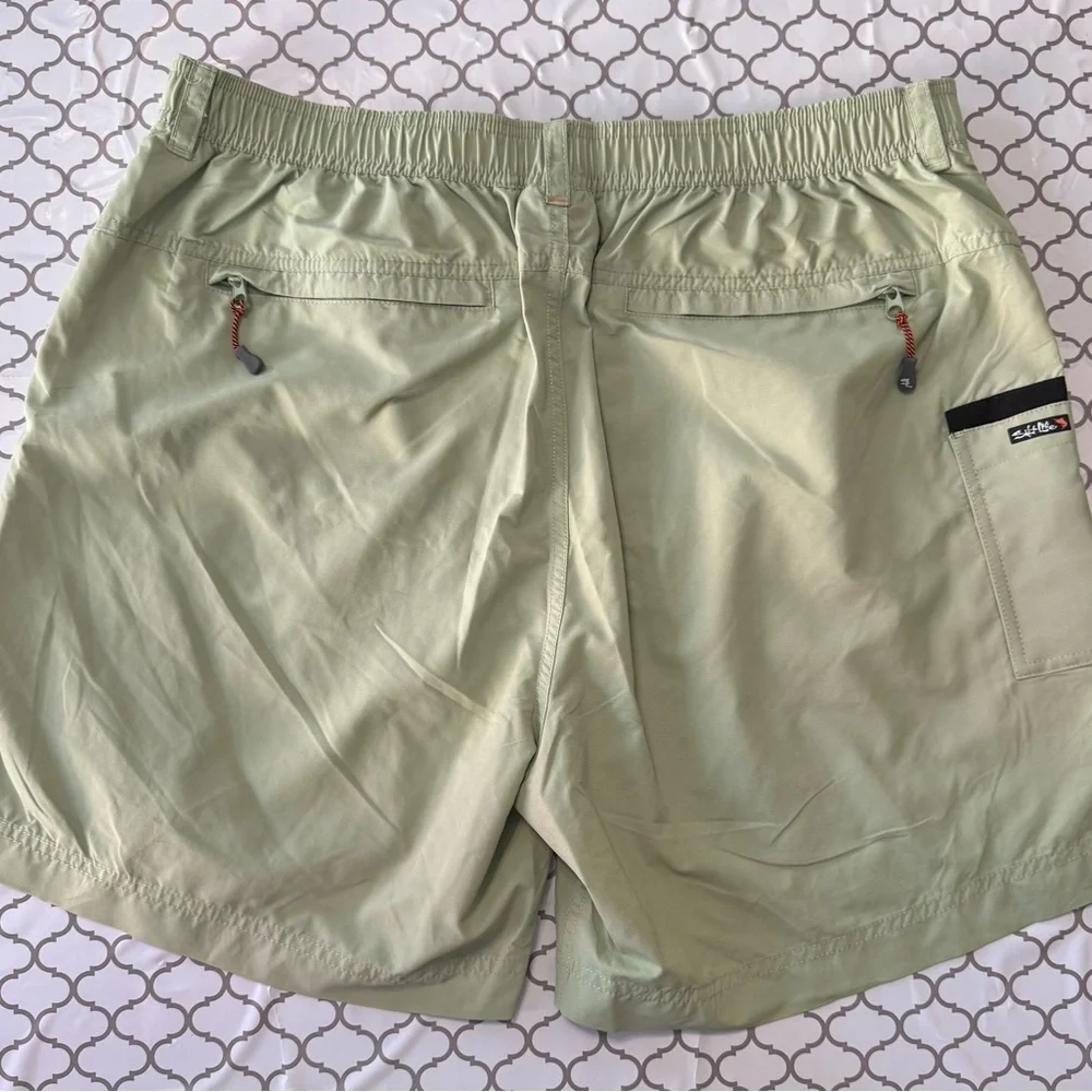 Salt Life Light Green‎ Men’s Cargo Shorts